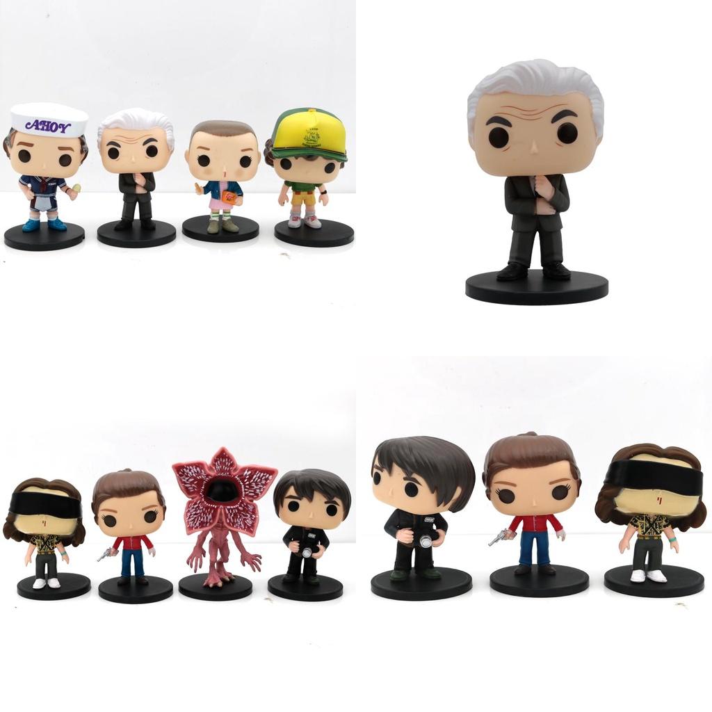 Stranger Things 8pcs Handmade Doll Set Halloween Decoration Ornaments