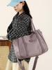 Women's Large Capacity Nylon Fabric Shoulder & Crossbody Bag - Lightweight, Versatile, and Casual Handbag for Commuting.