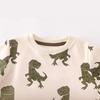 Children's Cartoon Cotton Long Sleeve Sweatshirt - Boys' Autumn Round Neck Casual Wear