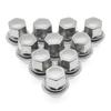 1 Piece M12 X 1.5 19MM Alloy Wheel Lug Nuts Chrome Hex Bolts Flexible For Ford Focus MK1 MK2 MK3 K14844 Car Accessories