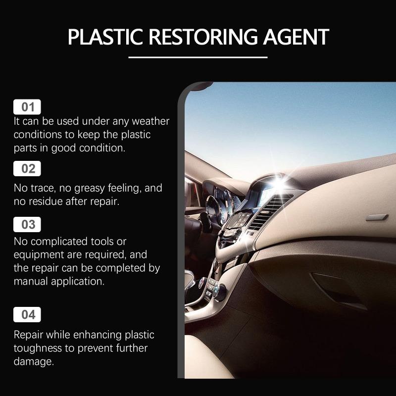 Universal Car Interior Cleaning and Maintenance Agent Automotive Nanoplastic Repair Agent Refurbishment and Repair Coating Tools