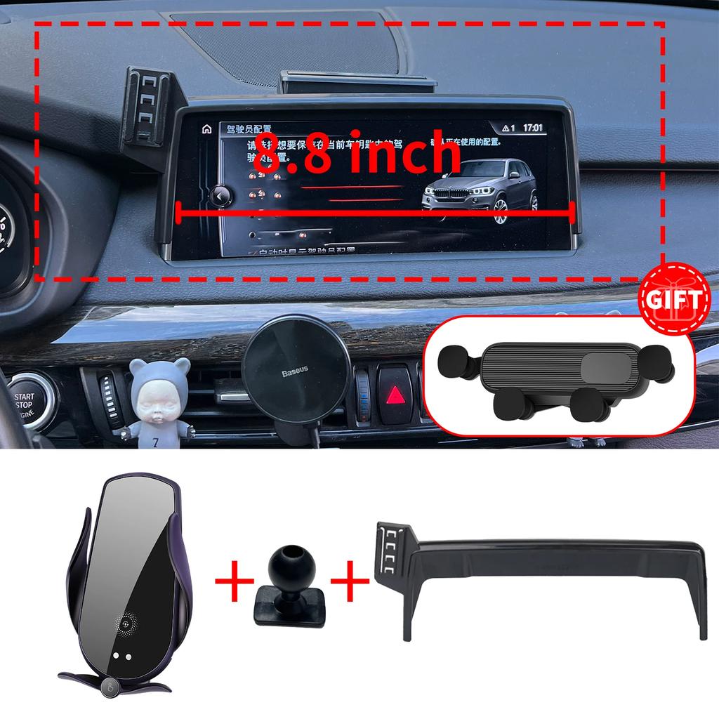 Fit for BMW X5 2014 2015 2016-2018 F15 (10.3in) Navigation Phone Holder Mount Customized Car Accessoires