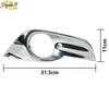 Pair For Nissan Altima 2013-2015 Chrome Front Fog Light Lamp Trim Cover Decor