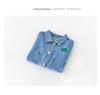 Infant Dinosaur Denim Jacket - Cotton, Ages 0-3, Autumn Wear