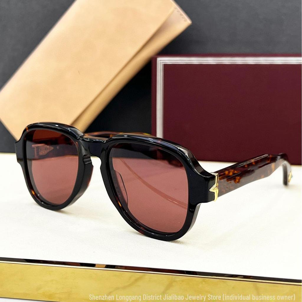 JACQ JMM High-End Retro Turquoise Frog Mirror Zonnebril van REDCLOUD