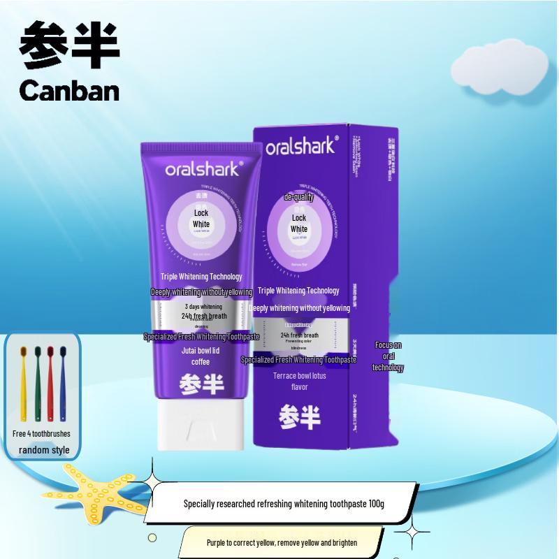 Canban Fresh Breath & Whitening Toothpaste