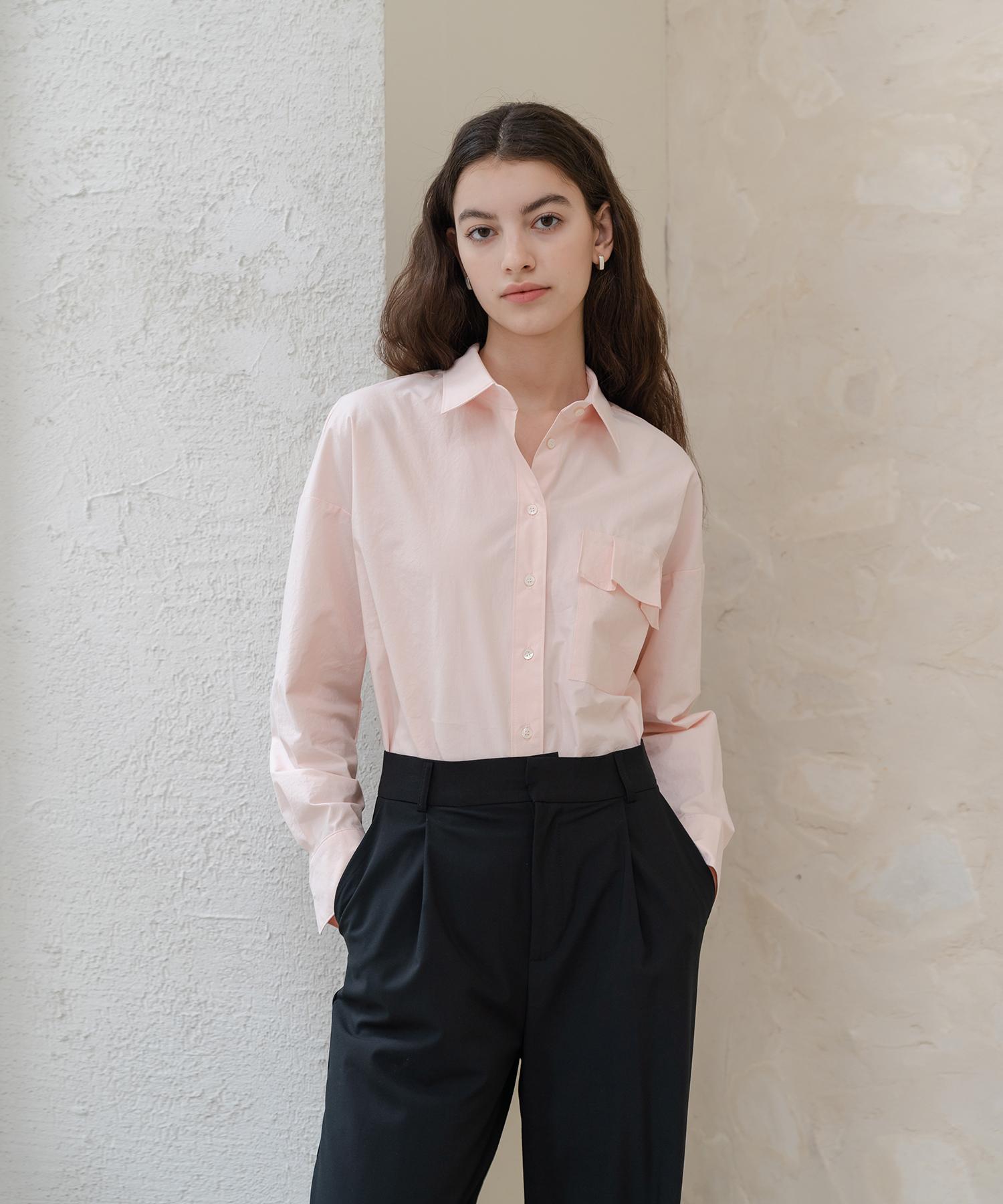 Unis Coral Pink Signature Shirt Coral Pink