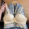 Sexy Spitzen-BHs für Damen Mode Weste Uni Unterwäsche Mädchen Freizeit-BHs Sling Rückenfreie BHs