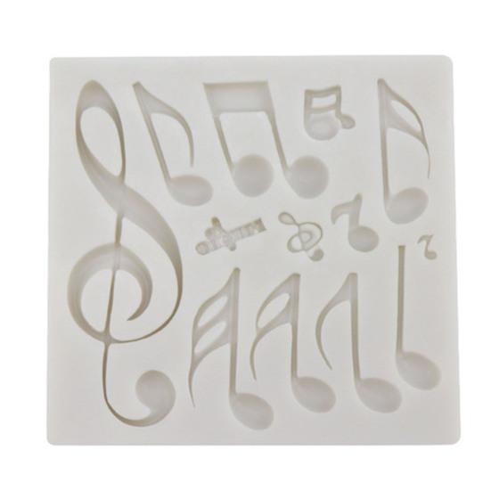 

Форма для конфет Термостойкий Пищевой Силикон Символ Музыкальной Ноты Шаблон для Печенья Инструменты для Выпечки