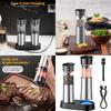 Electric Peppers Mill Automatic Salt Mill Peppers Grinder USB Rechargeable Adjustable Mill Suitable for Kitchen Cooking