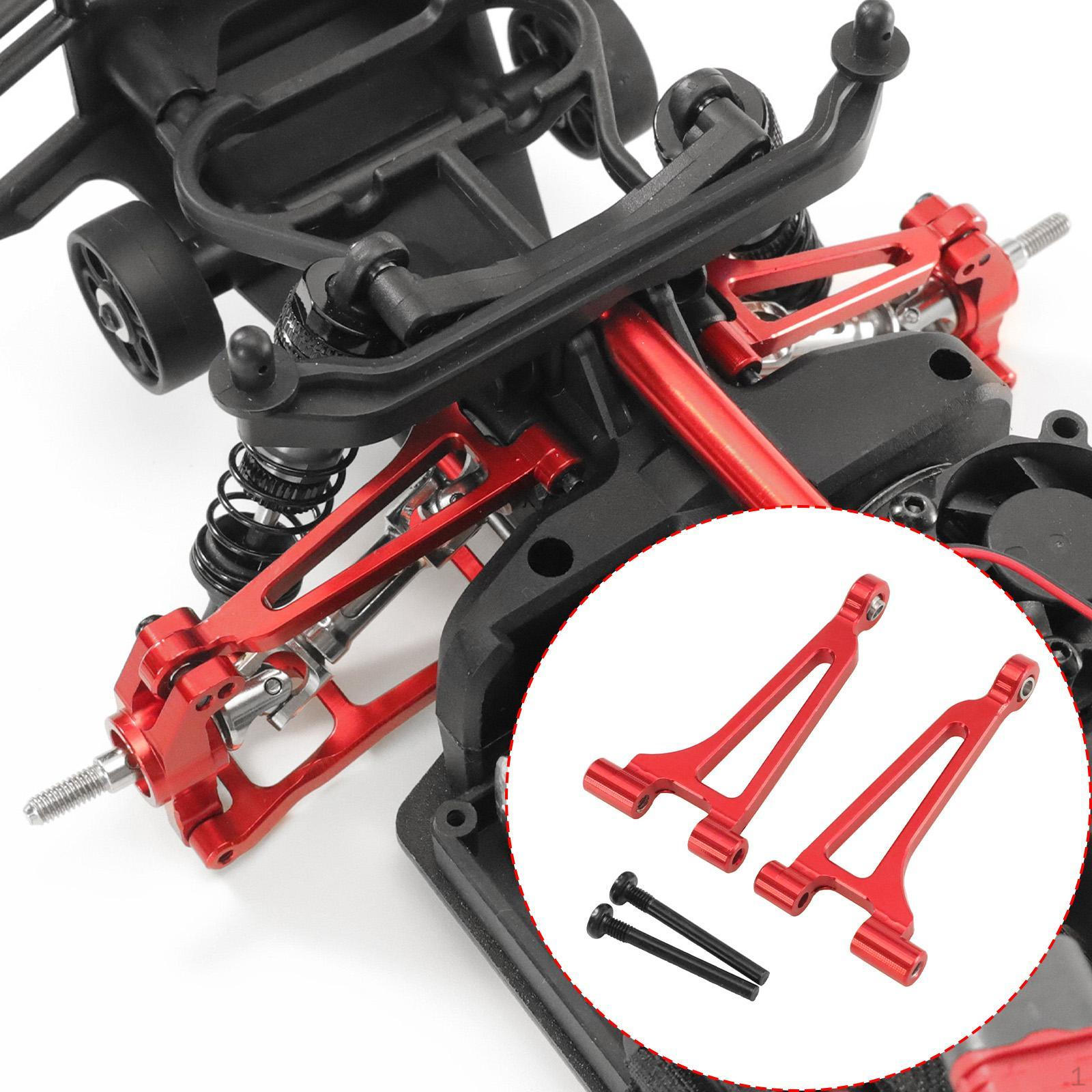 

RC Car Rear Upper Arm Aluminum Accessories Replace Parts Lightweight Sturdy for 1/14 14211 червоний