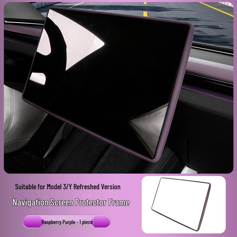 Tesla Model Y/3 Refresh Center Console Wireless Charger Silicone Pad