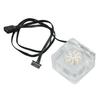 Water Cooling   Meter G1Celsius4 Thread 8 Impeller 3 Way   Acrylic Revolving Speed Meter for Computer