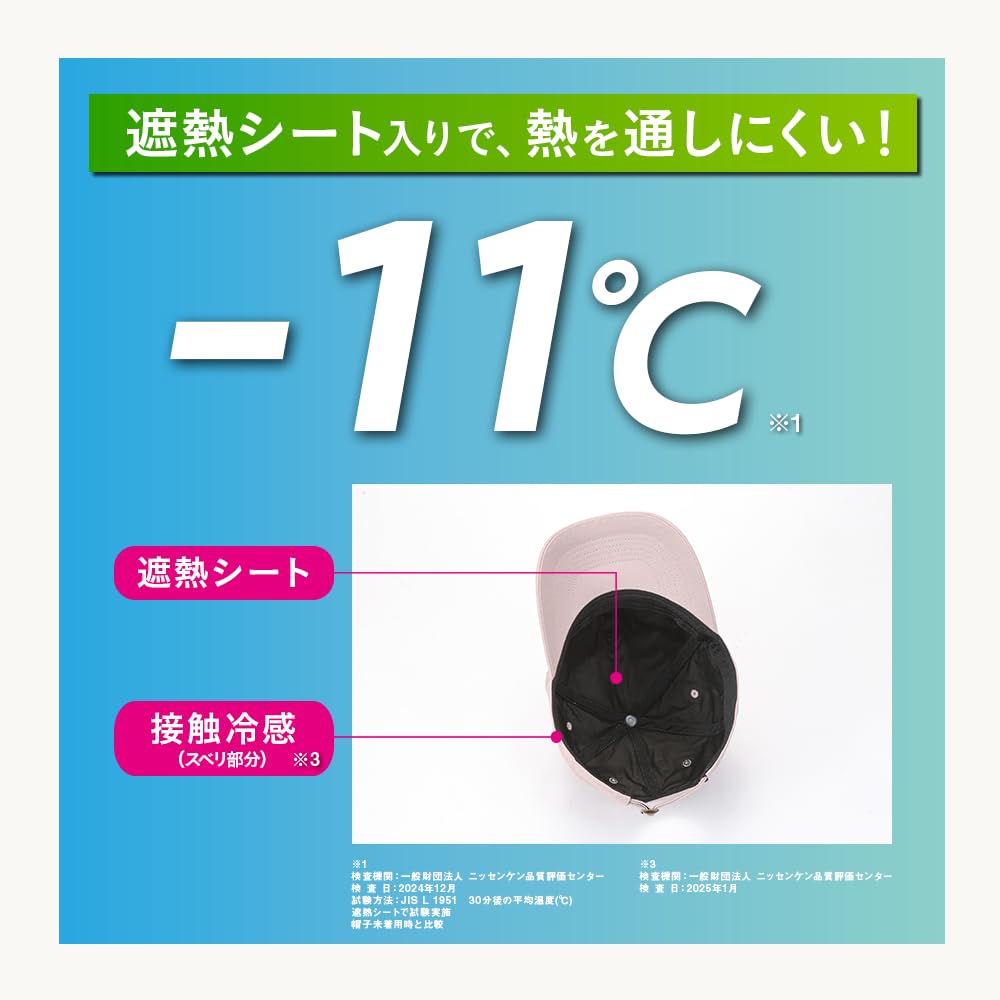 Beisia Women's Heat-Shielding Sun Protection Hearest Twill Cap, Navy, 100% Cotton, Free Size