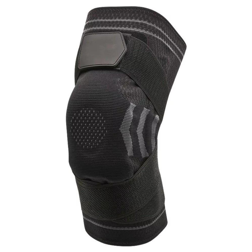 

Силиконовые наколенники Спортивные наколенники Нескользящие силиконовые наколенники Удобные баскетбольные ремни XL чёрный