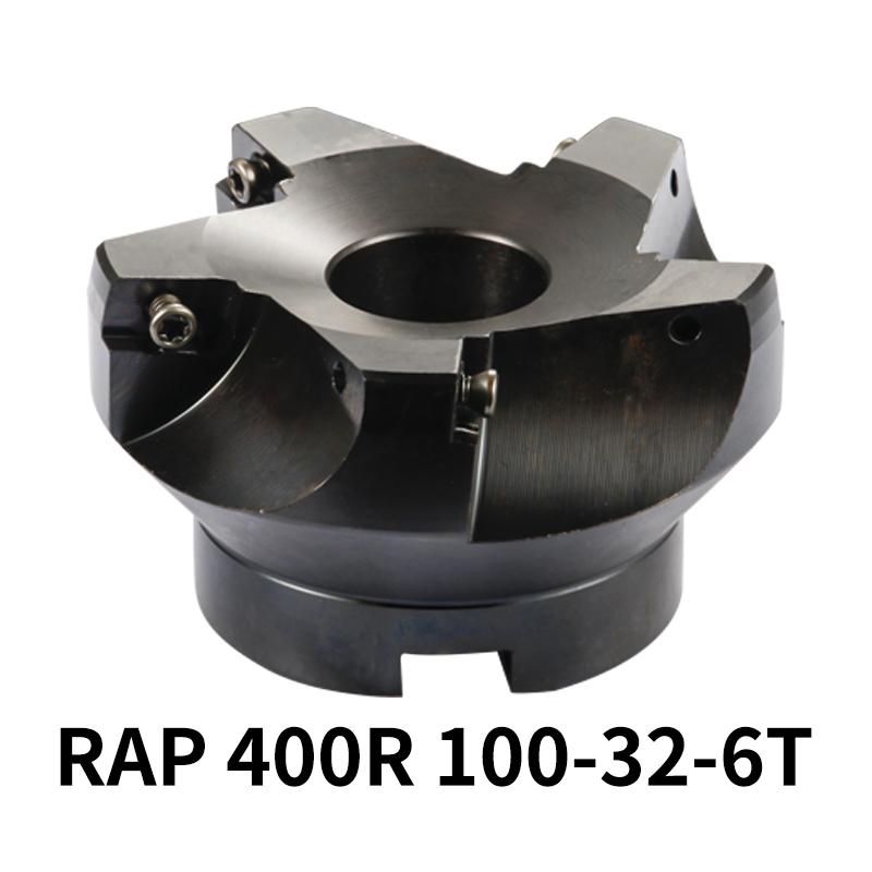 RAP 300R 50-22-4T 400R 63-22-4T 400R 80-27-5T 75 Grad Positiver Kopf 25,4 50mm APMT1135/APMT1604 CNC Fräser Planfräser