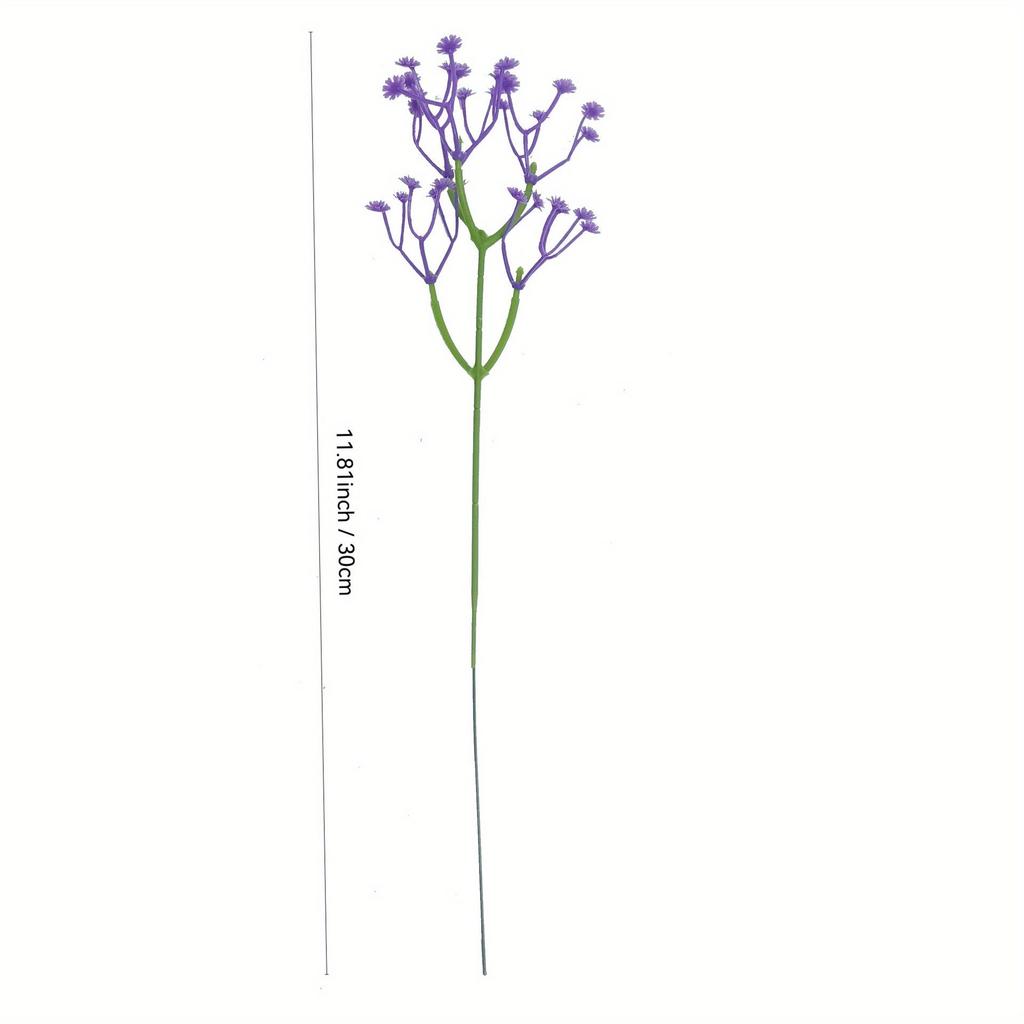 Gypsophila Wedding Bouquet: Soft Glue Single Stem Faux Flower Decoration