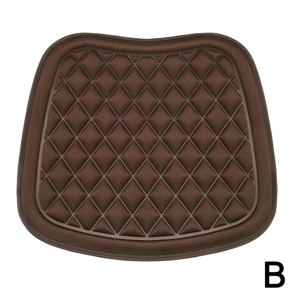 Autokissen Fahrer Rutschfestes Gummi Fahrzeuge Zuhause Autositzbezug Stuhlpolster Büro U0r9