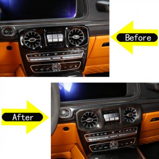 ABS Carbon Air Condition Outlet Vent Trim Cover For - Benz G Class W463