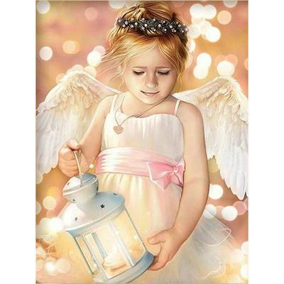 5D Diamond Embroidery Mosaic Angel Girl Rhinestone Diamond Painting Cross Stitch