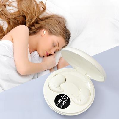 Fones de Ouvido Y29 True Wireless para Dormir Mini Design Invisível para Conforto, Bluetooth 5.0 Cancelamento de Ruído para Som Imersivo