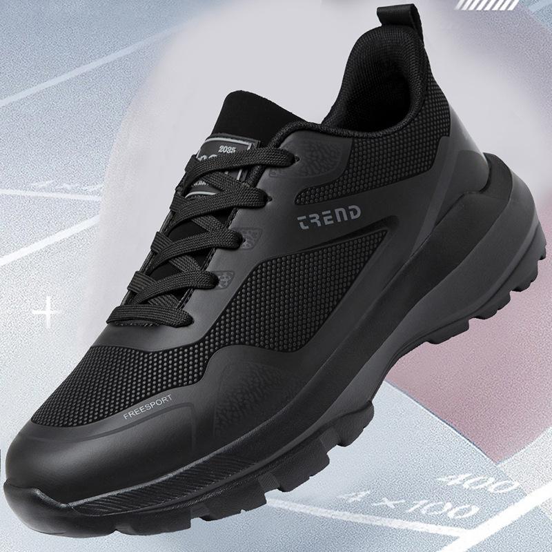 

Hiking hiking shoes men s leather waterproof warm sports shoes non-slip and wear-resistant outdoor professional lightweight off-road running shoes 44