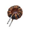 Available: Iron-Silicon-Aluminum T068125 0.6 Wire, Three-Strand 15A 10uH Magnetic Ring Inductor Coil