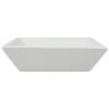 VidaXL Lavabo Carrée Céramique Blanc 41,5x41,5x12 cm Vasque à Poser Salle Bain 142344