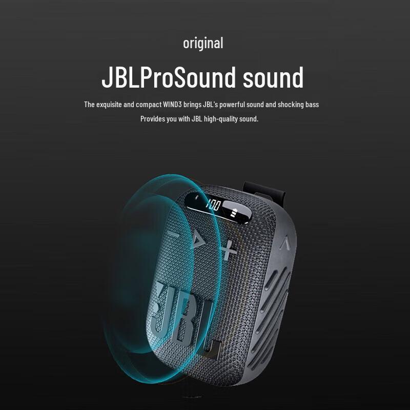 JBL WIND3/3S Portable Outdoor Bluetooth Speaker