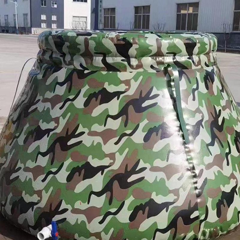 Katlanabilir Taşınabilir İçme Suyu Çantası Dış Mekan Kamp Su Depolama Çantası Kalınlaştırılmış Büyük Kapasiteli Yağmur Suyu Konteyneri Tankı