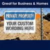 Custom Road Warning Aluminum Sign 24x18in Handmade Metal Plaque For Home Garage Yard Indoor Outdoor Decor