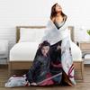W-Wang Yibo Super Soft Blankets  Kids Adult Plush Throw Blanket Funny Couch Chair Flannel Bedspread Sofa Bed Cover
