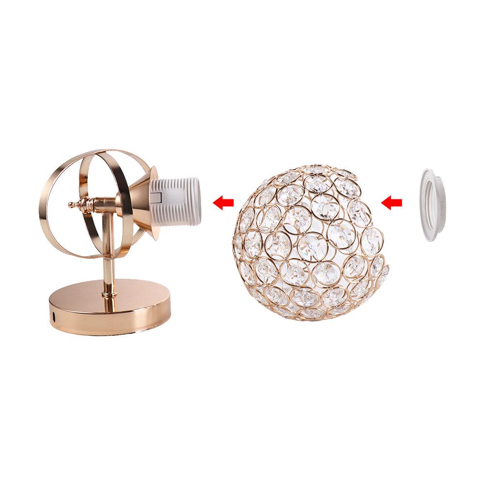 Modern Crystal Sconce Lighting Simple Indoor Light Wall Lamp  Stairs Corridor Bathroom