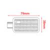 1Pc For Subaru Impreza WRX STI Hatchback 08-14 Subaru crosstrek 13-21 LED Car Luggage Lamp White Lights OEM#84671FG000