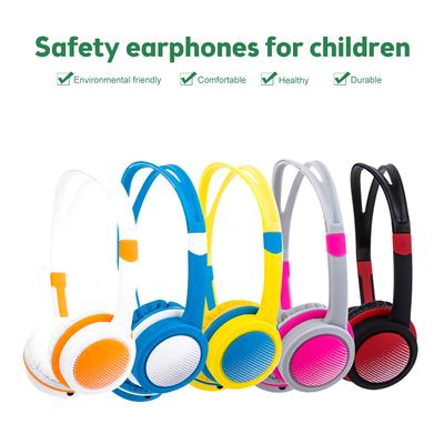 Wired Kids Bass Headphones Music Hifi Subwoofer Over Ear 3.5mm Earphone Adjustable Children Headset Computer Helmet For Xiaomi