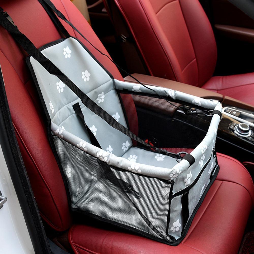 Safe Waterproof Dog/Cat Car Seat Cushion Scratch Proof Foldable Pet Carrier Bag Hanging Pet Safety Bag Travel
