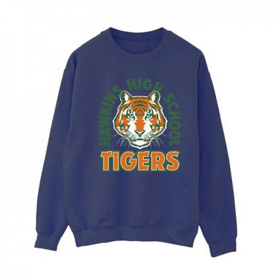 Netflix Womens/Ladies Stranger Things Hawkins Arch Tiger Sweatshirt