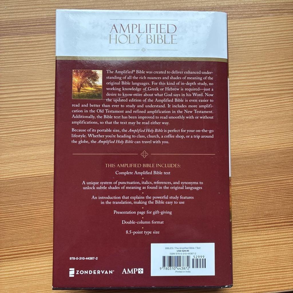 [USED] AMPLIFIED HOLY BIBLE