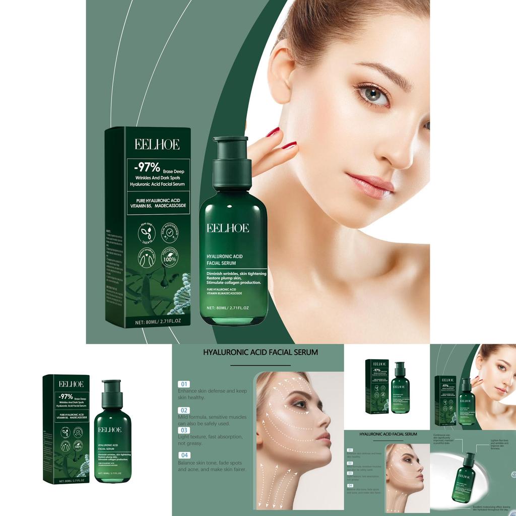 Eelhoe Moisturizing Essence For Radiant Skin Hydrating Nourishing Anti-aging Formula 80ml