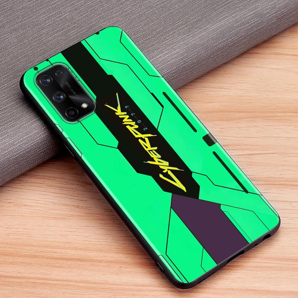 Carcasa de telefon nou joc C-Cyberpunkes pentru OPPO Realme C1 C2 C3i C21 C21Y C25s C15 C11 C12 C20 XT GT GT2 X50 5G Narzo Pro Husa neagra