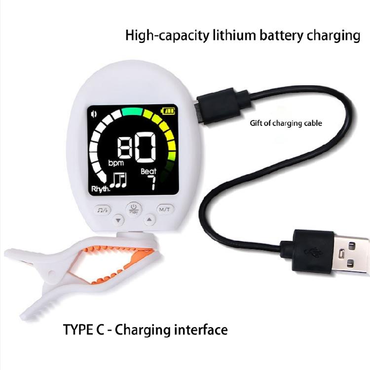 Guitar Clip on Tuner with Beat Function Violin Ukulele Tuner Universals Digital Electronic Tuner Guitar Accessory