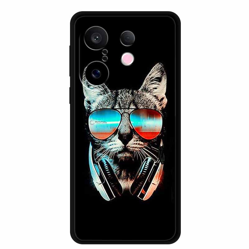 For Vivo S30 Pro Mini Case Luxury Cartoon Pattern Cool Soft Silicone Cover Phone Case for Vivo S30 Pro Mini 5G Protection Bags