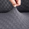 1pc Jacquard Gaming Chair Cover Solid Color Office Seat Slipcover Stretch Antidirt Antislip Chair Case for Computer Room Bedroom