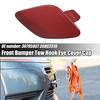 ACROPIX Car Front Right Bumper Tow Hook Eye Cap Cover Replacement Compatible with Volvo S60 Red 1pc