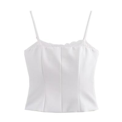 Summer European & American Style Lace Bustier Camisole Top for Women