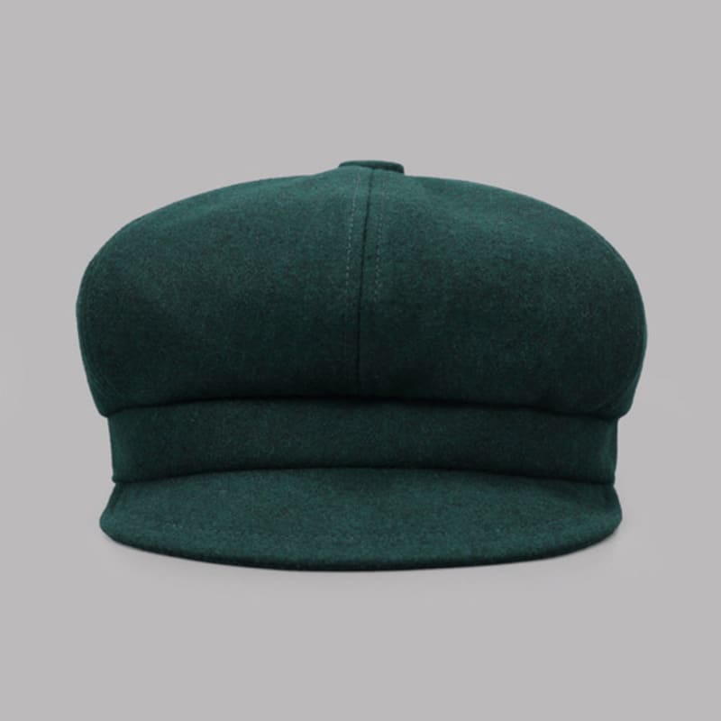 MAIA Wool Bread Hat - Green