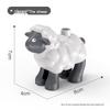 Compatible Lego Large Particle Ocean Animal Building Blocks: Lion, Dolphin, Zebra, Crocodile, Cat Toys.