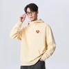 Mark Hua Fei Men's Embroidered Half-Zip Hooded Sweatshirt