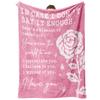 Valentines Day Blanket Kiss Me Red Lips Blanket Festival Birthday Gifts for Women Girlfriend Wife Flannel Love Throw Blankets