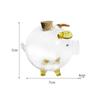 Clear Piggy Bank for Savings, Charming Animal Design